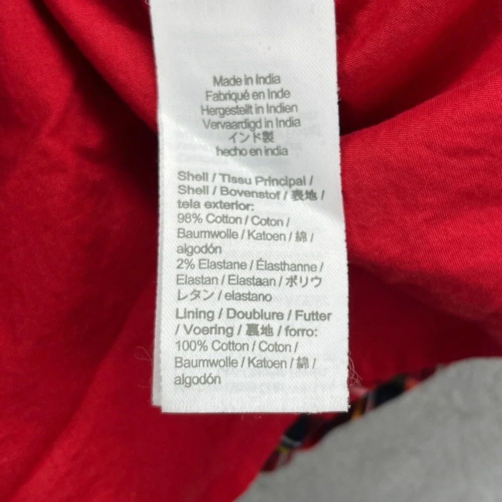 Crewcuts Plaid Ruffle Tiered Dress Girls 8 Red Tartan Holiday Christmas Preppy